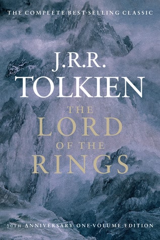 The Lord of the Rings book cover, 50th edition